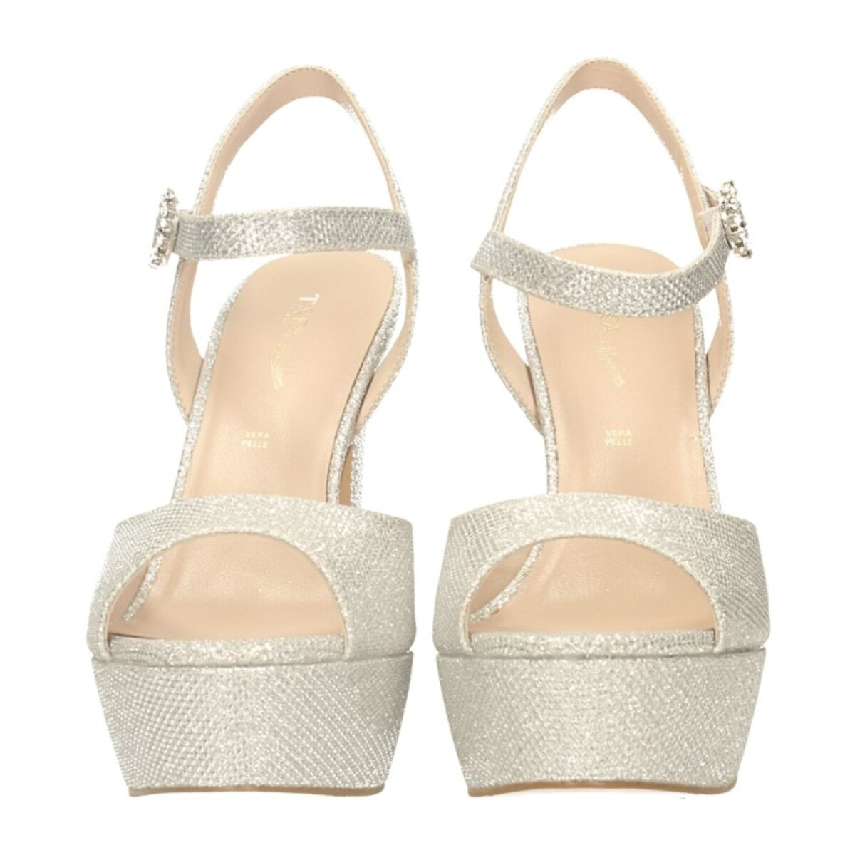 Sandali Donna Tata Italia Argentato