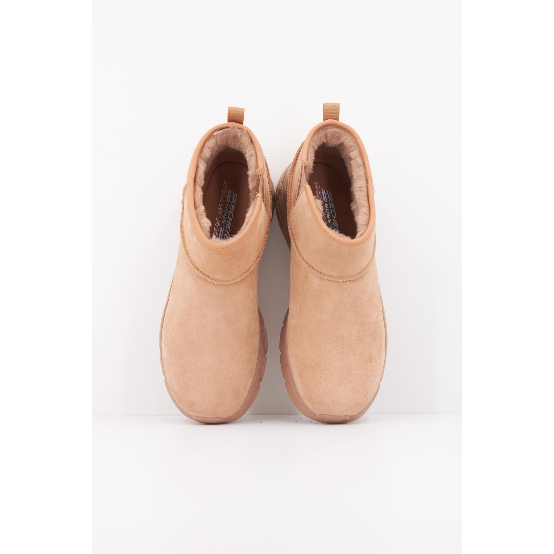 Botines Mujer 117390s Bobs B Flex Hi Frost Marron Claro