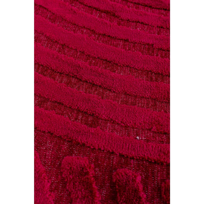 Tapis Tondo fuchsia 240x170cm Kare Design