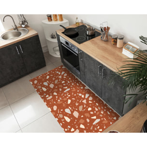 Alfombra de vinilo CERAMIKO, Terrazo Odiseo 66x250 cm