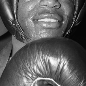 Affiche boxe Tigers Jones Brooklyn en 1928 Affiche sous cadre noir