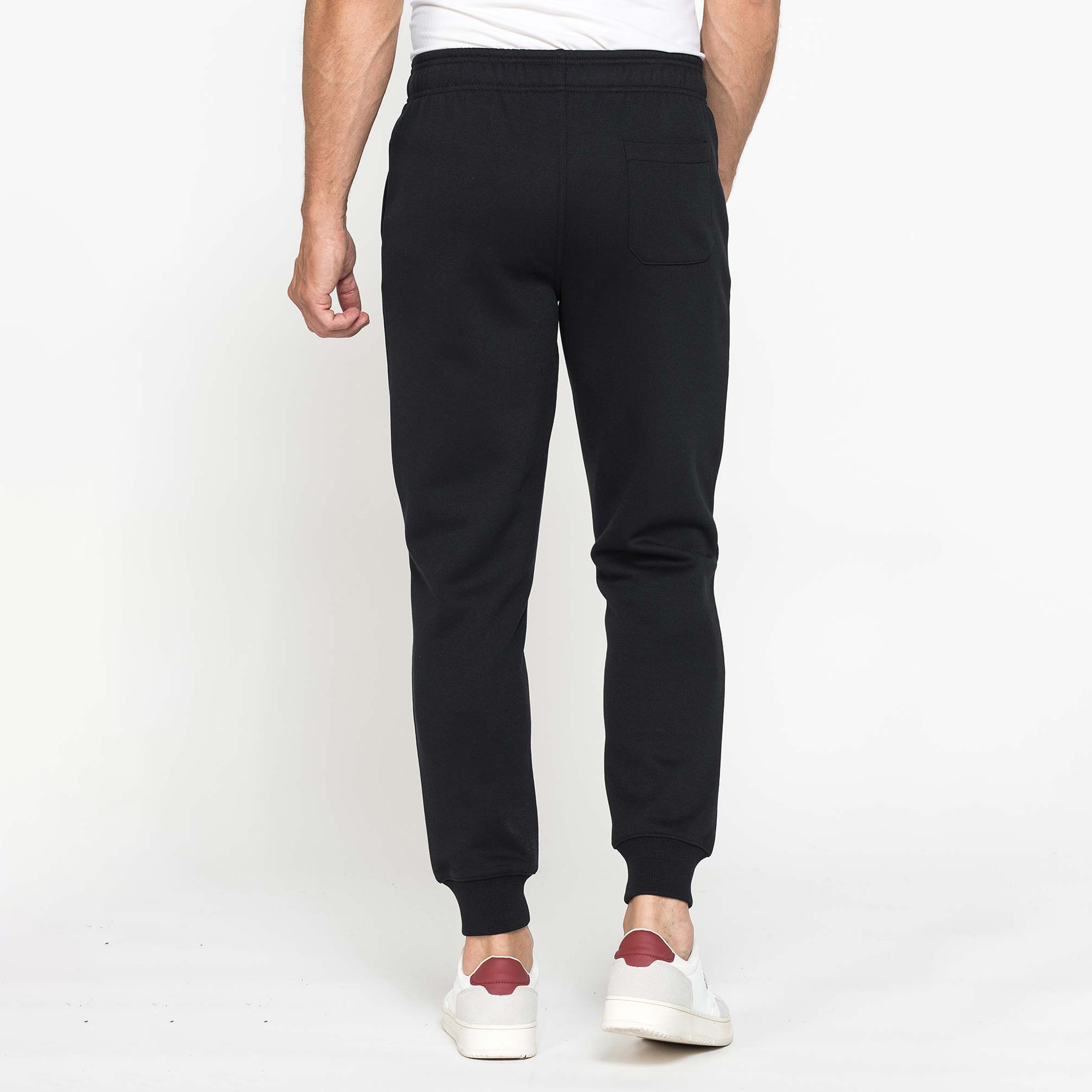 PANTALONE IN FELPA PESANTE CON ELASTICO IN VITA