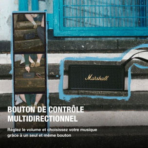 Enceinte portable MARSHALL Middleton II Black & Brass