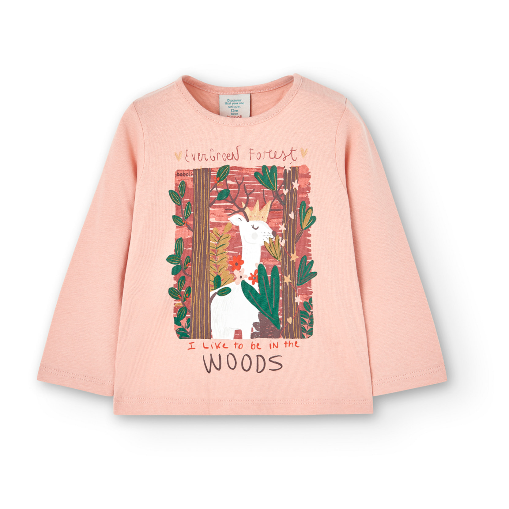 Camiseta punto de bebé niña -BCI