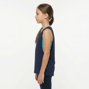 Canotta palestra da donna NISHER blu