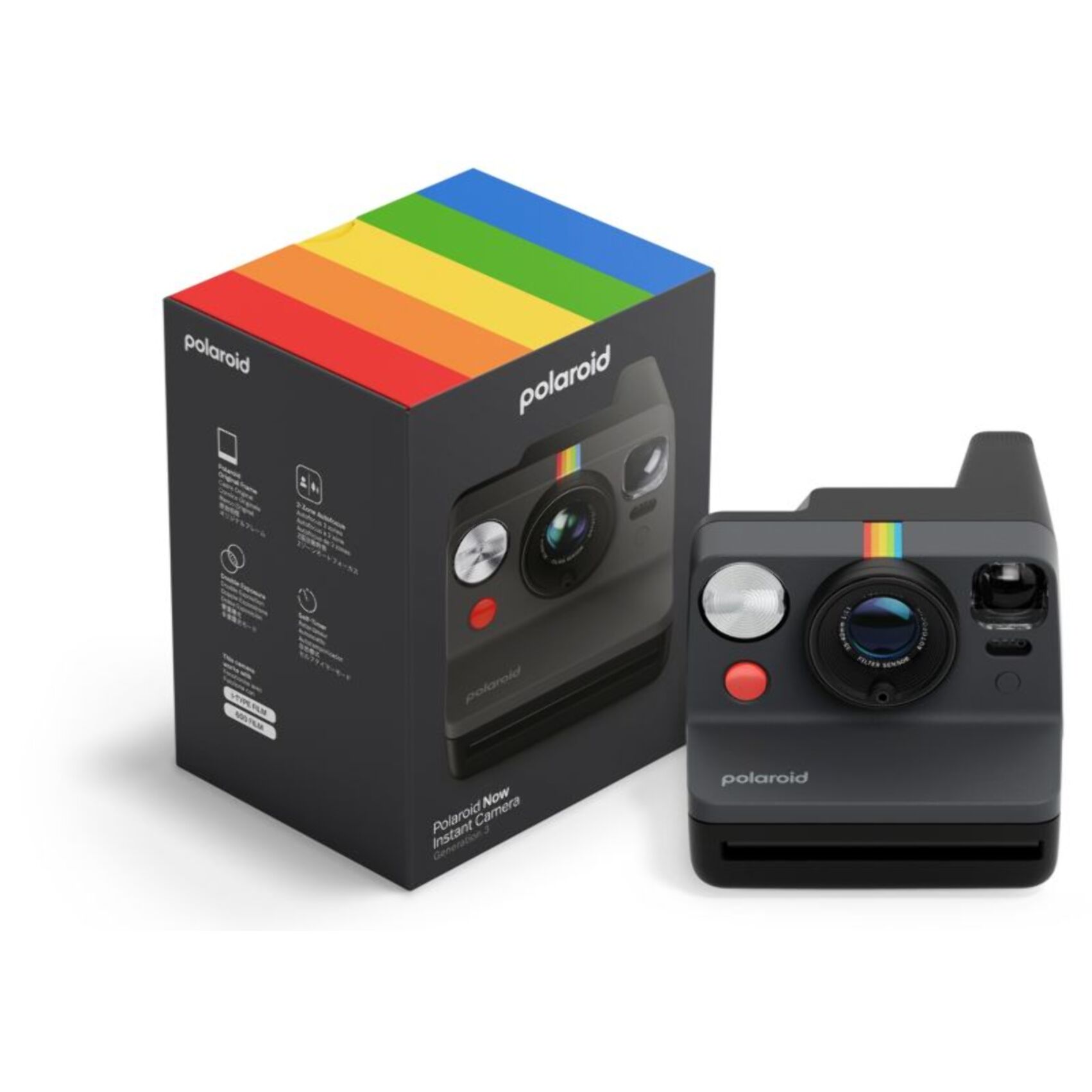 Appareil photo Instantané POLAROID Now Generation 3 Black
