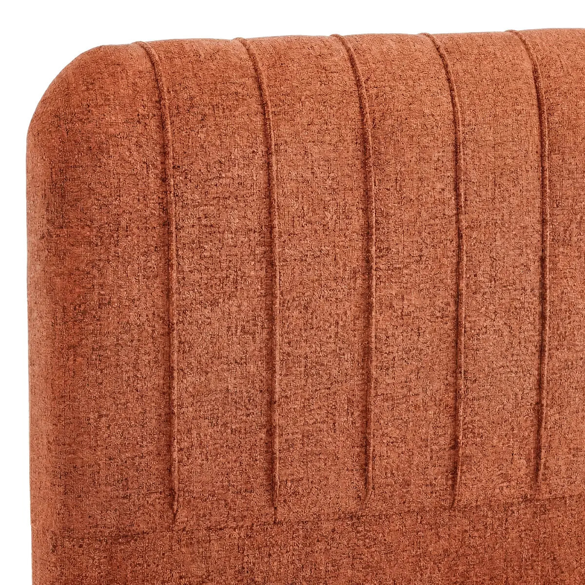 Lit coffre Cala rectangulaire 160x200cm terracotta