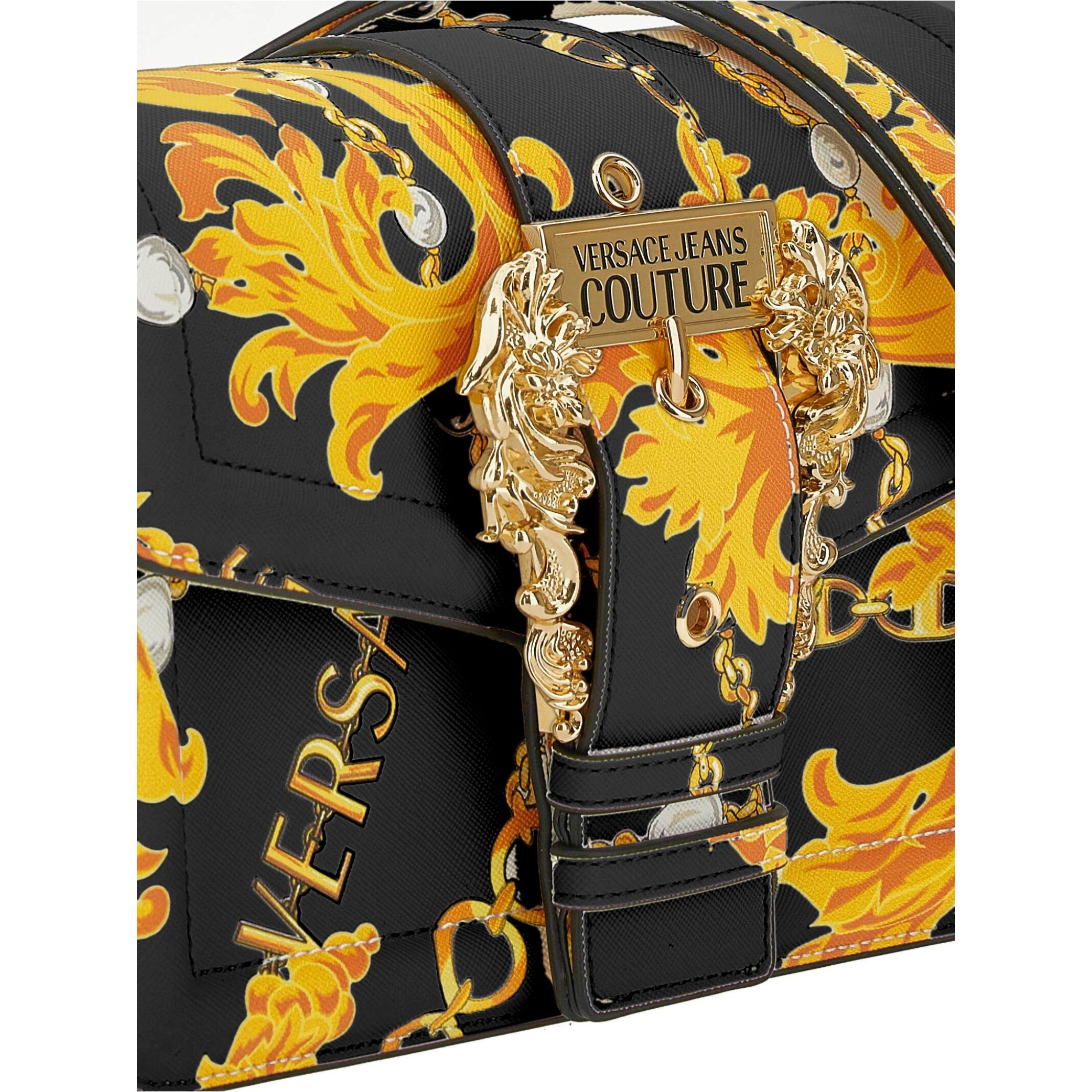 Versace Jeans Couture Borsa a tracolla stampa barocca di Versace Jeans Couture