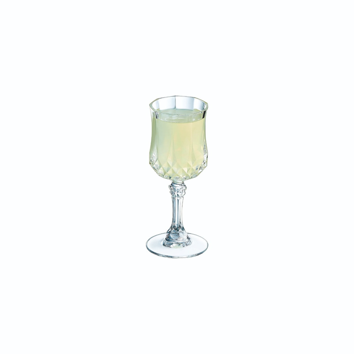 6 verres à liqueur 6cl Longchamp - Cristal d'Arques - Verre ultra transparent au design vintage