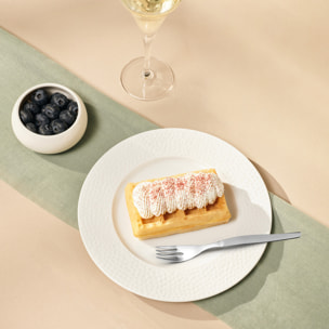 Jet Satin - Forchetta da dolce (x12) e 1 server per le torte