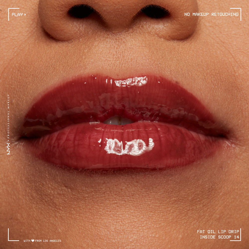 NYX Professional Makeup Fat Oil Creamy Gloss INSIDE SCOOP