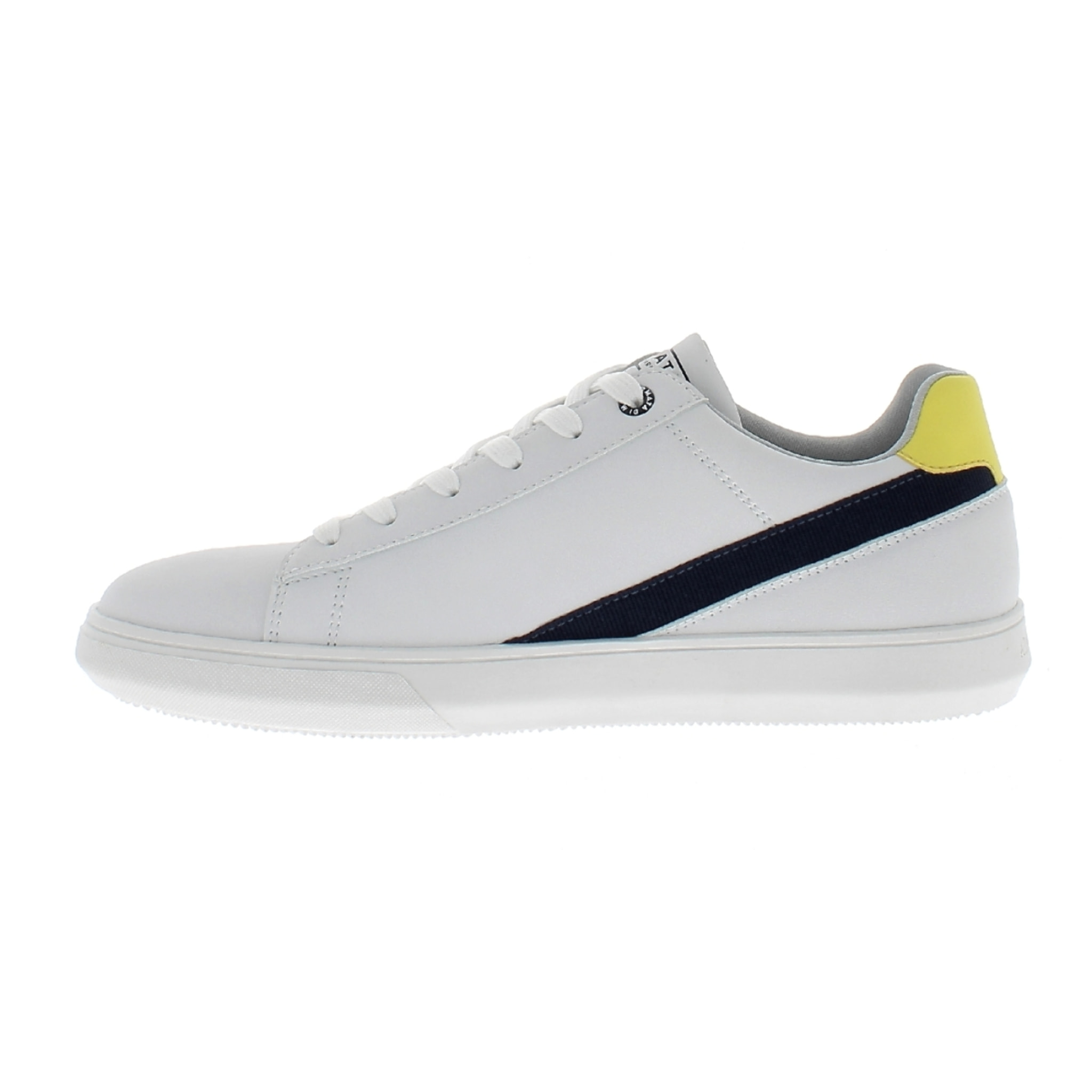 Armata di Mare Scarpe Uomo Court Sneakers Casual con Soletta Rimovibile in Memory Foam AMU S24M531 Off White Yellow