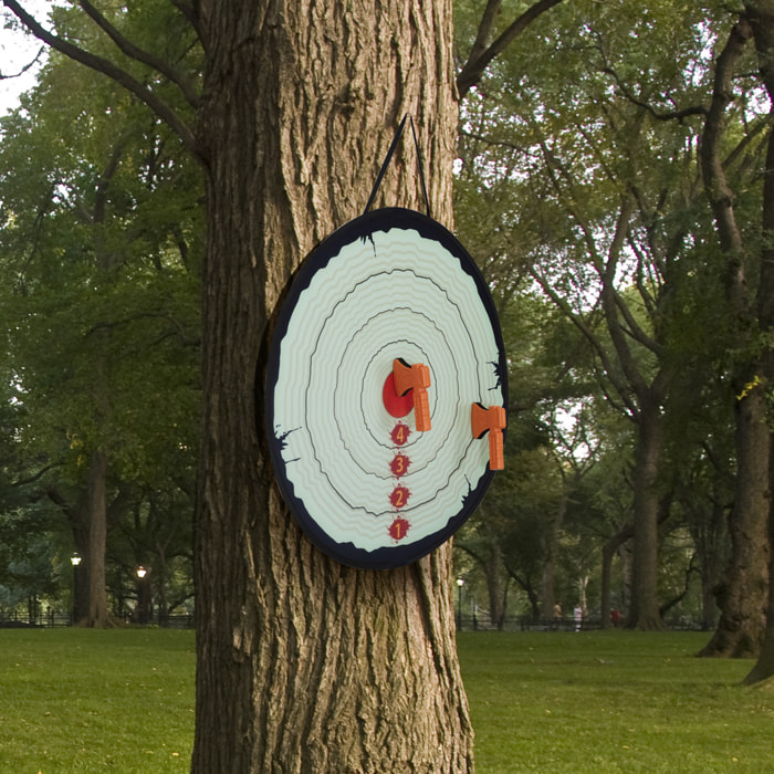 JEU DE LANCER DE 4 HACHES