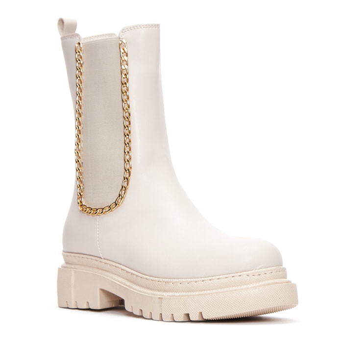 Stivaletti Donna colore Beige