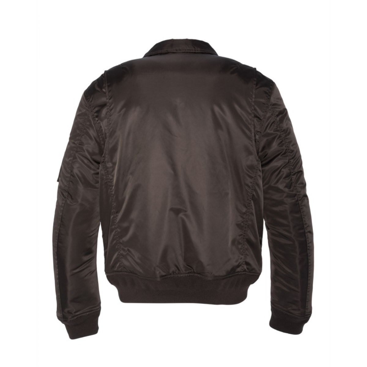 210-100RS CWU JACKET WITH DETACHABLE SCHOTT BADGE 100% RECYCLED NYLON Marrone