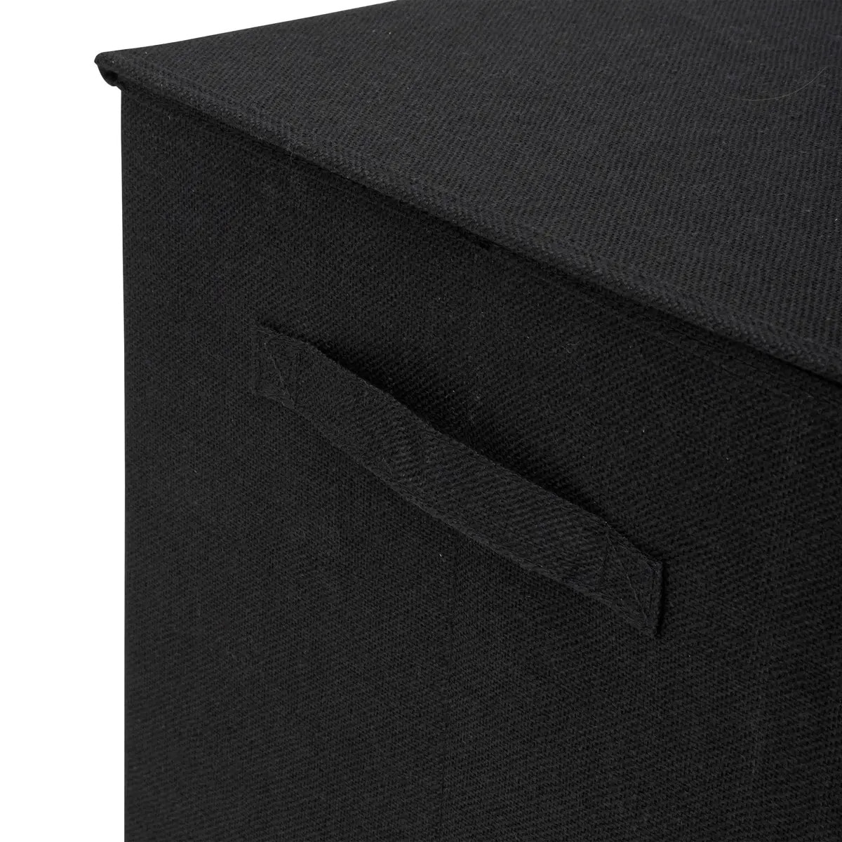 Panier à linge "Colorama" noir 74L