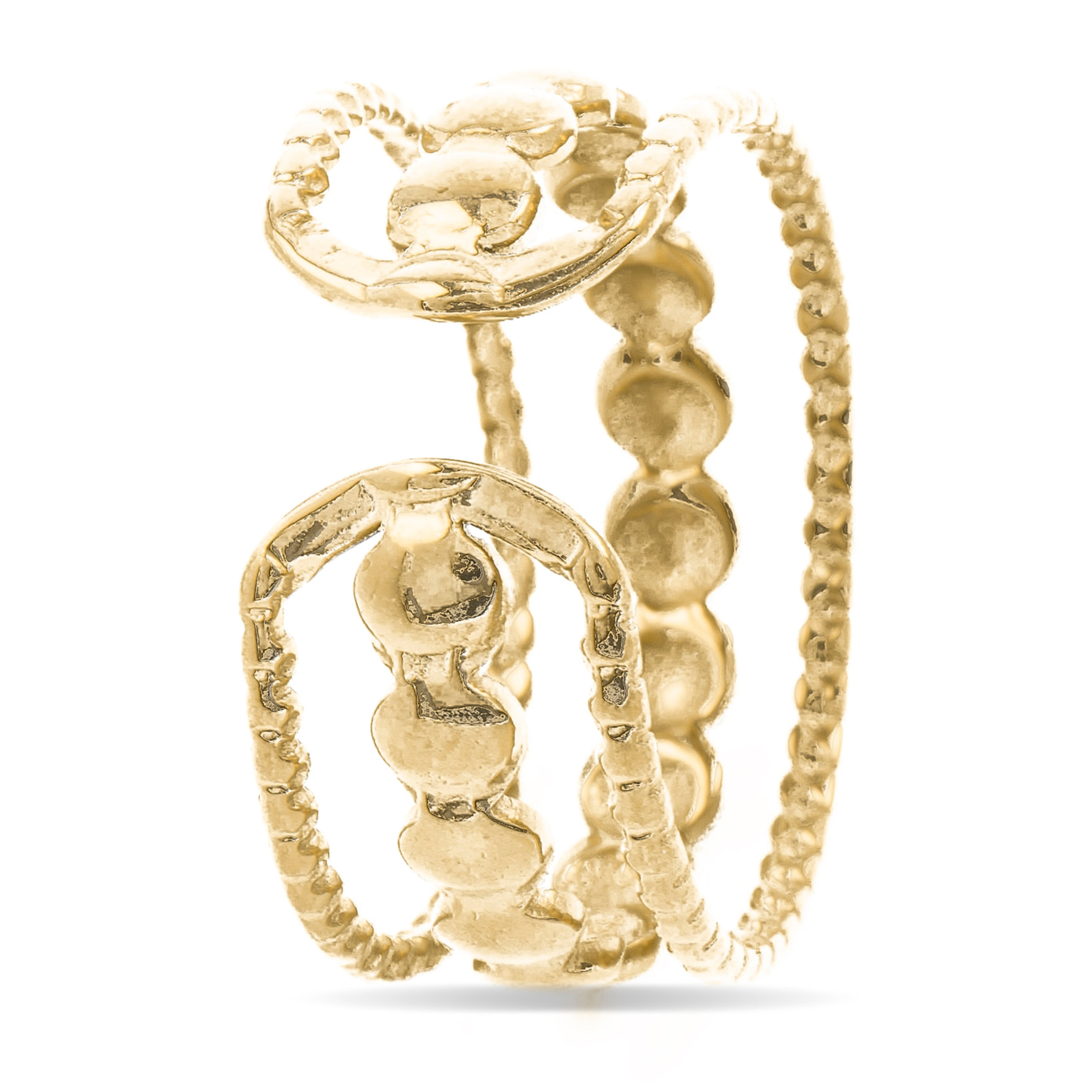 Anillo LUX BY LUX acabado plata