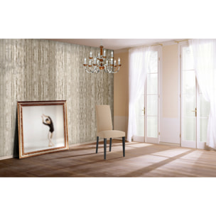 Tomasucci Ensemble de 2 chaises LELLA en tissu beige