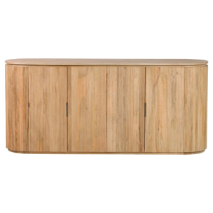 Aparador Madera Mango Marron Myra 180x45x80 Cm