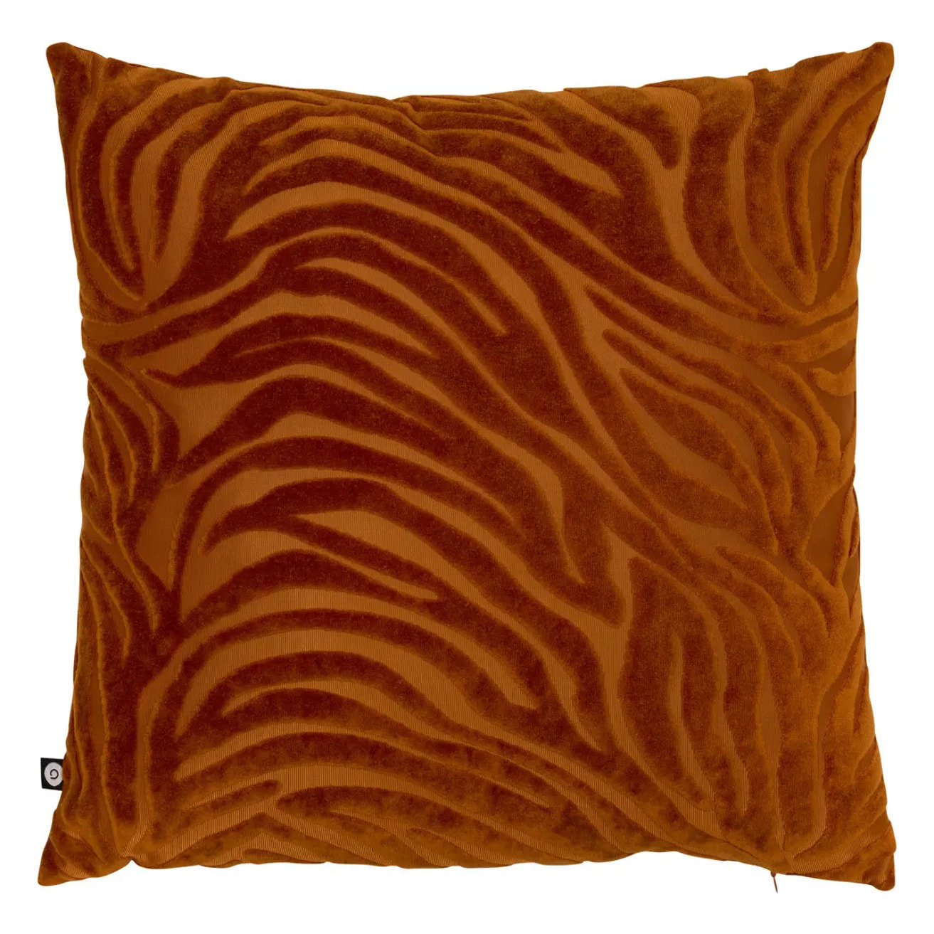 Coussin Tigris ambre 40x40cm