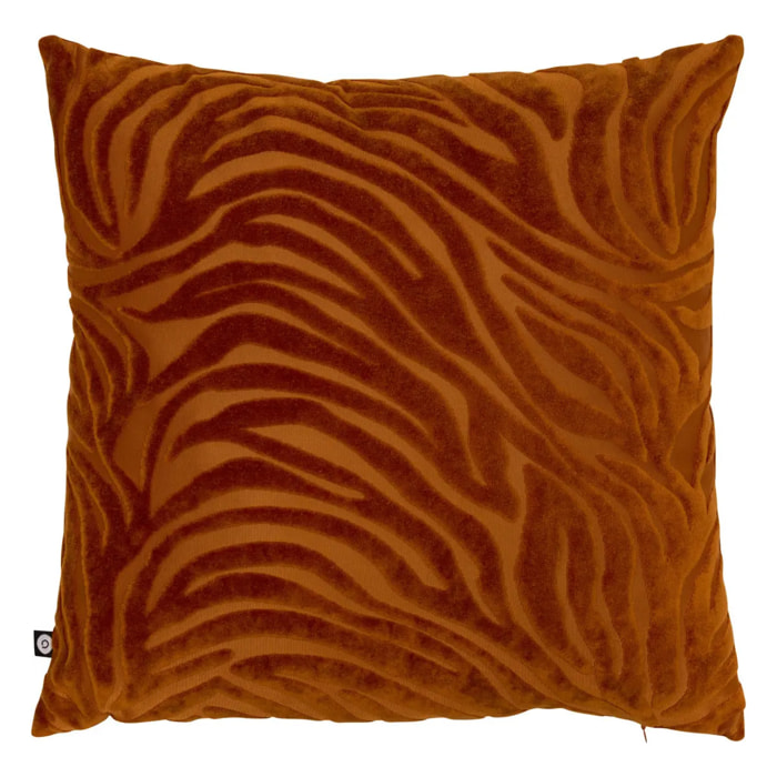 Coussin Tigris ambre 40x40cm