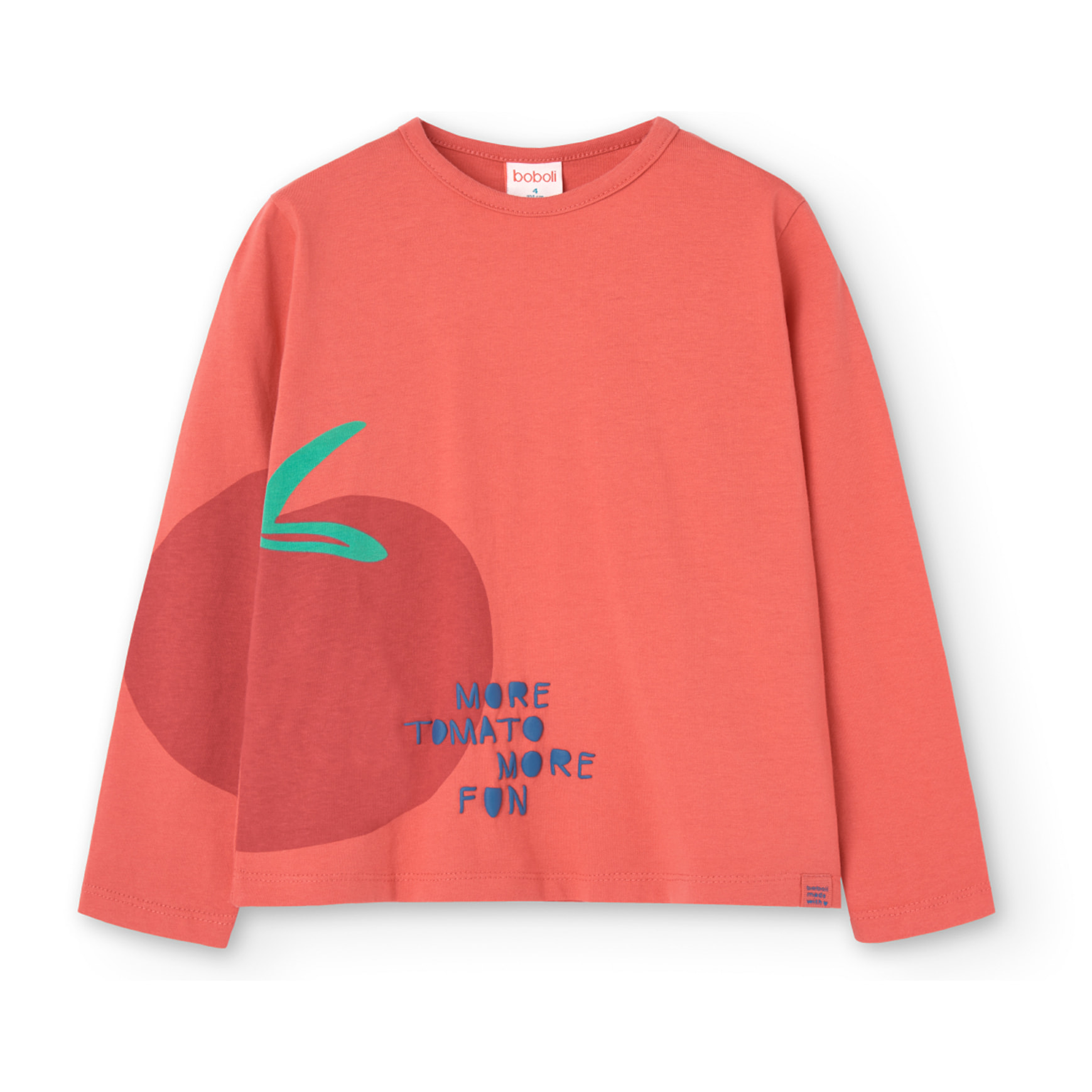 Camiseta punto tintada de niña -BCI