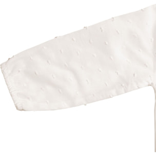 Body bebé manga larga plumetti cuello