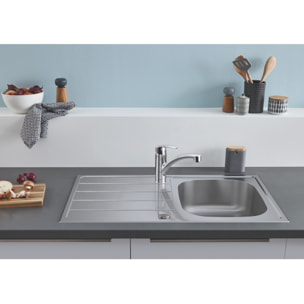 GROHE K200 Evier en acier inoxydable Inox 31552SD1