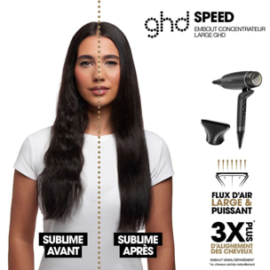 Embout concentrateur large ghd pour sèche-cheveux ghd speed