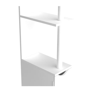 Colonne salle de bain blanche 118cm