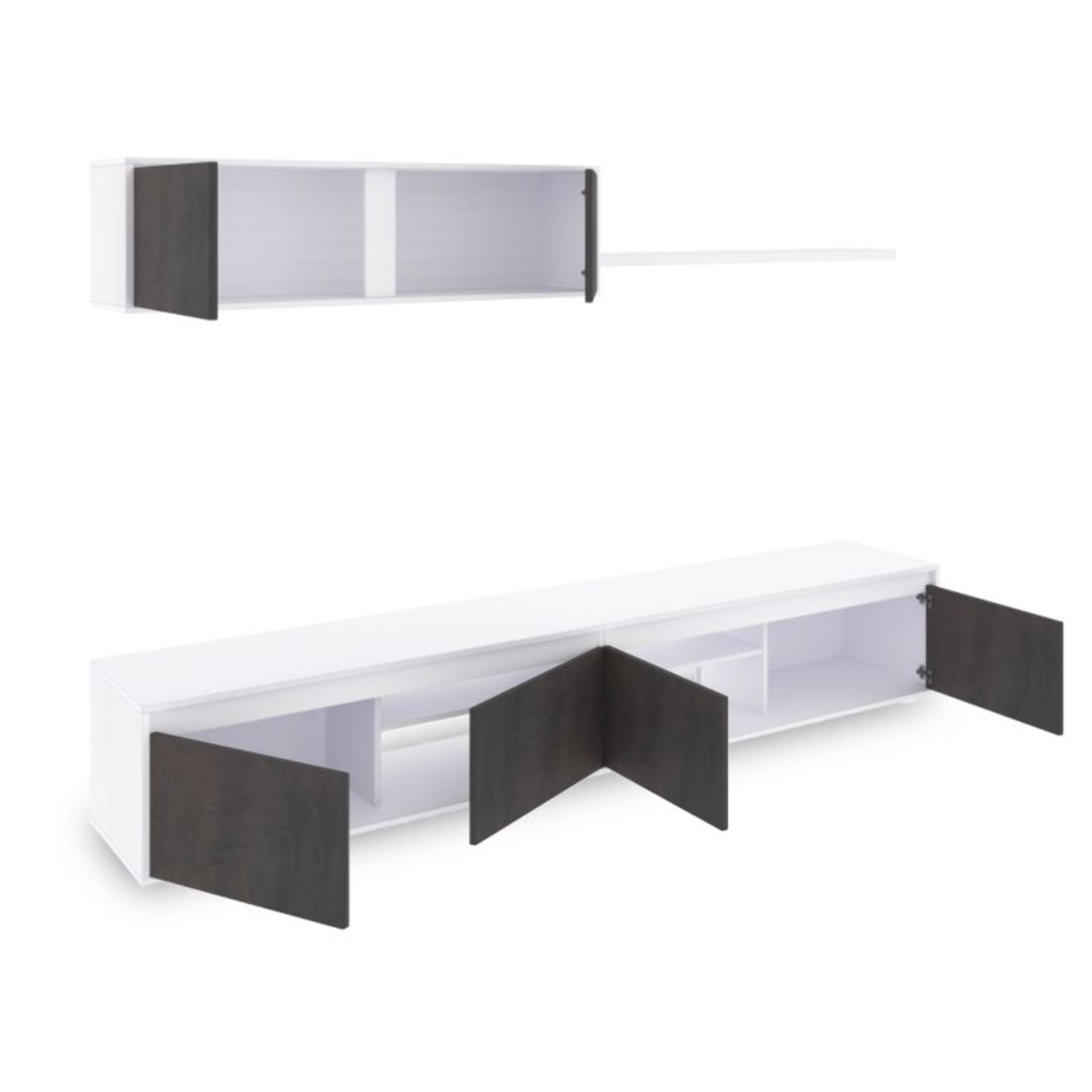 Salón Arlet Blanco Artik (Blanco Mate) - Óxido