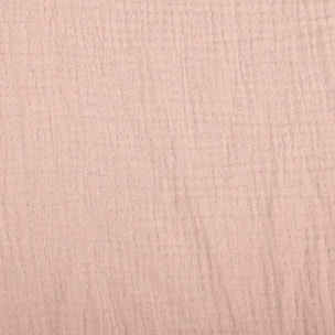 Parure housse de couette gaze de coton rose