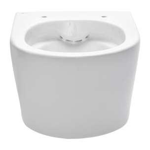 Pack WC Bâti-support V-Fix Core + WC SAT sans bride et fixations invisibles + Plaque Chrome mat (V-FixSATrimless-5)