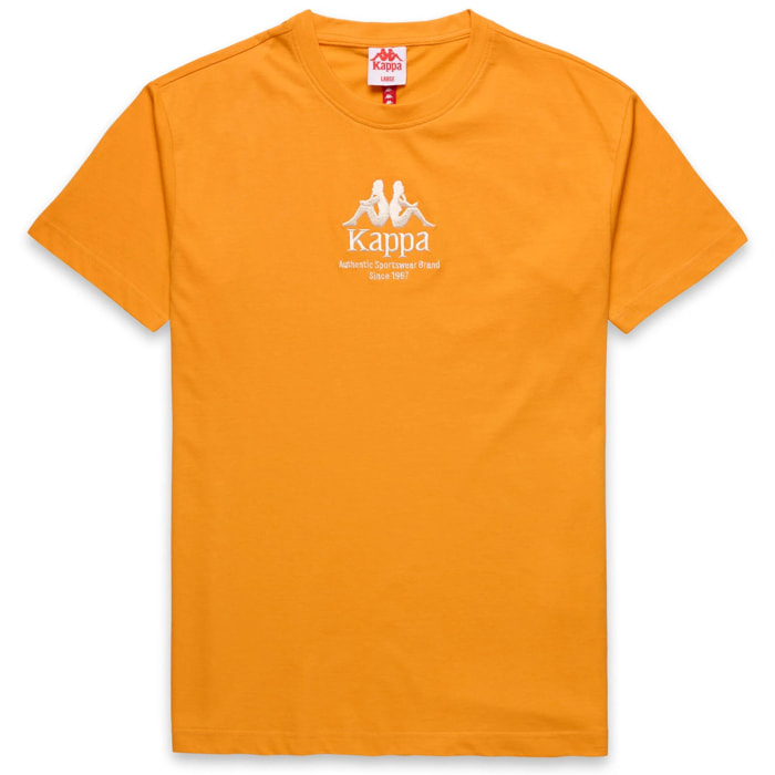 T-Shirts & Top Kappa Uomo Gastor Organic Arancione