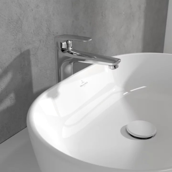 Mitigeur lavabo surélevé O.novo Start avec vidage Push Open chrome