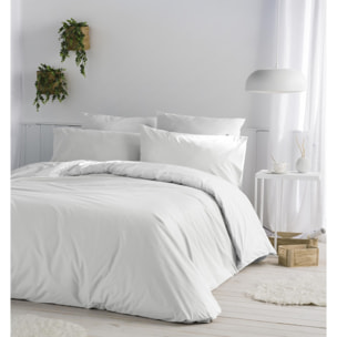 Housse de couette CASUAL en coton - blanc - vendue seule