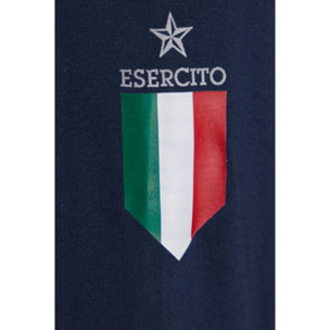 Felpa Esercito sport a maniche lunghe blu donna
