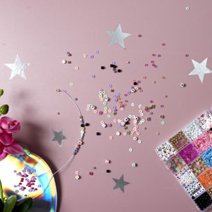 Boite De 860 Perles Et Fil 10m