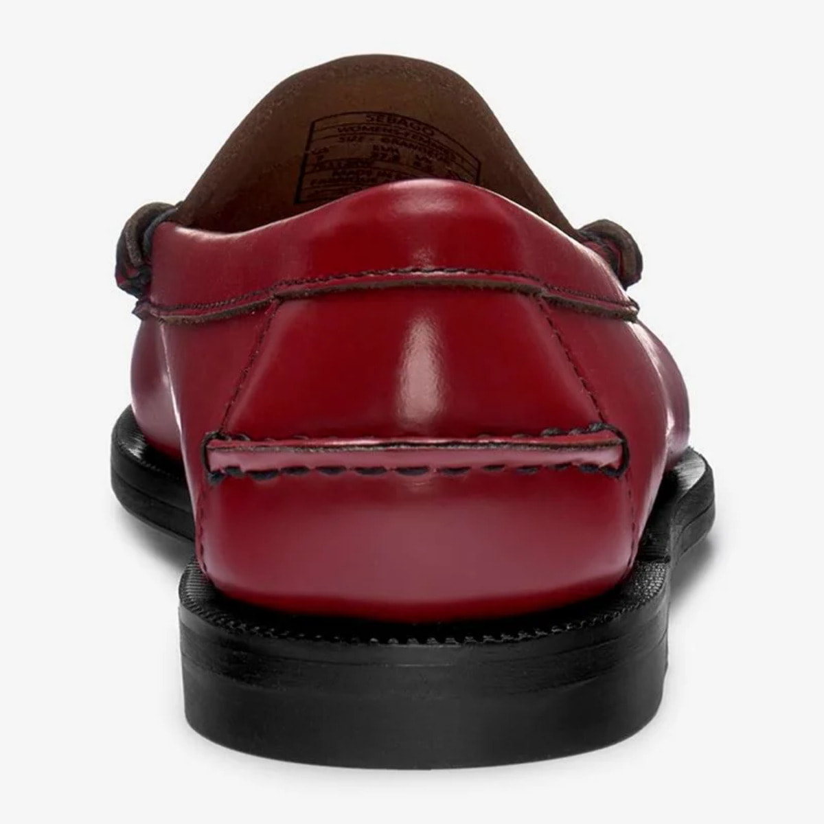 Sebago - Mocassini Donna Rosso - Classic Dan Pigment Woman