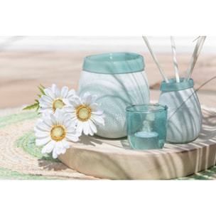 J-Line photophore Bulles - verre - aqua - small - 6 pcs