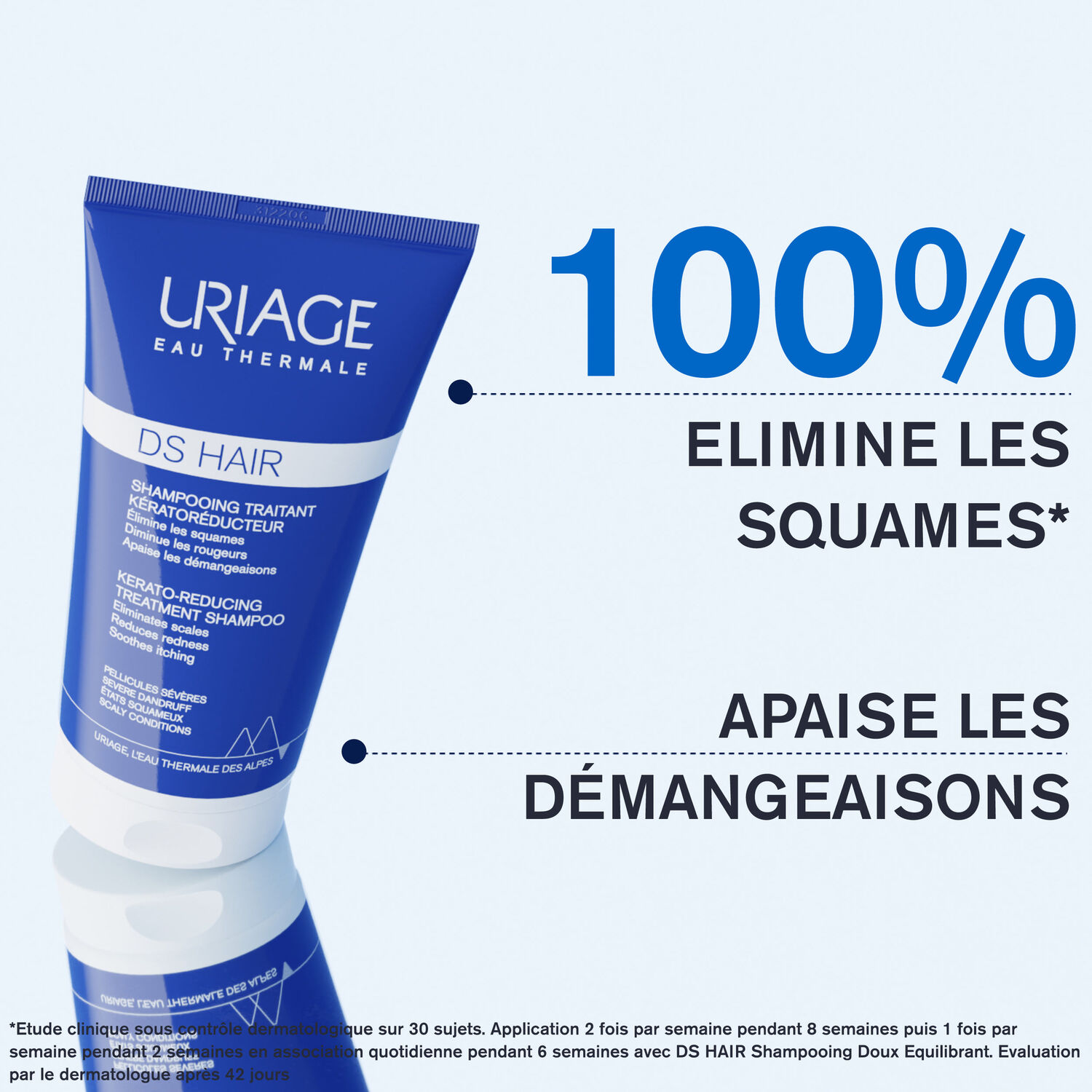 DS Hair - Shampooing Traitant Kératoréducteur 150 ml