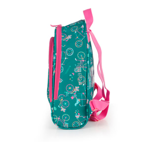 Mochila Gabol FIORI con bicicletas y resistente al agua