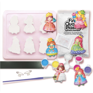 Modella & Dipingi - Principesse Glitter