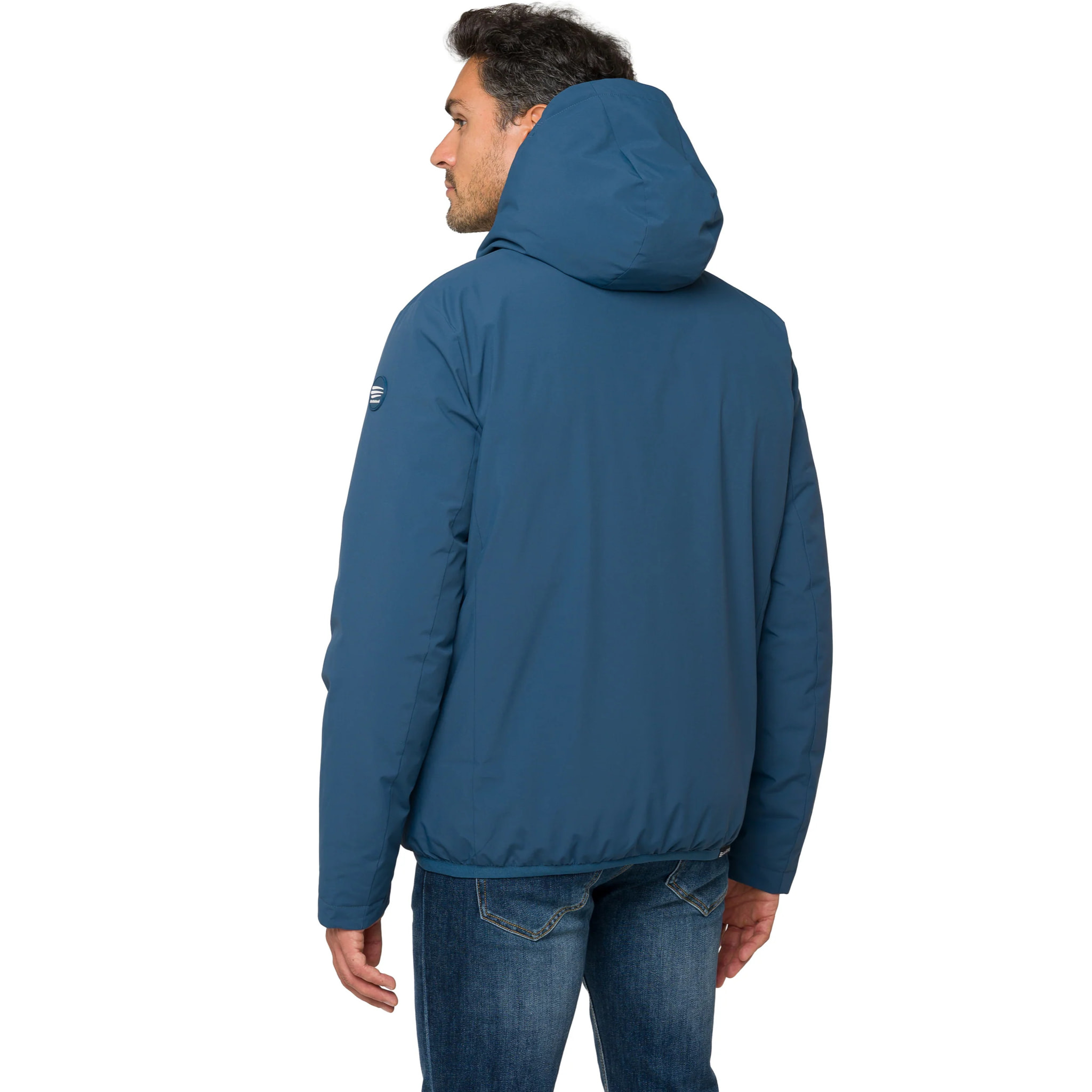 Chaqueta HAVELOK acolchada impermeable azul