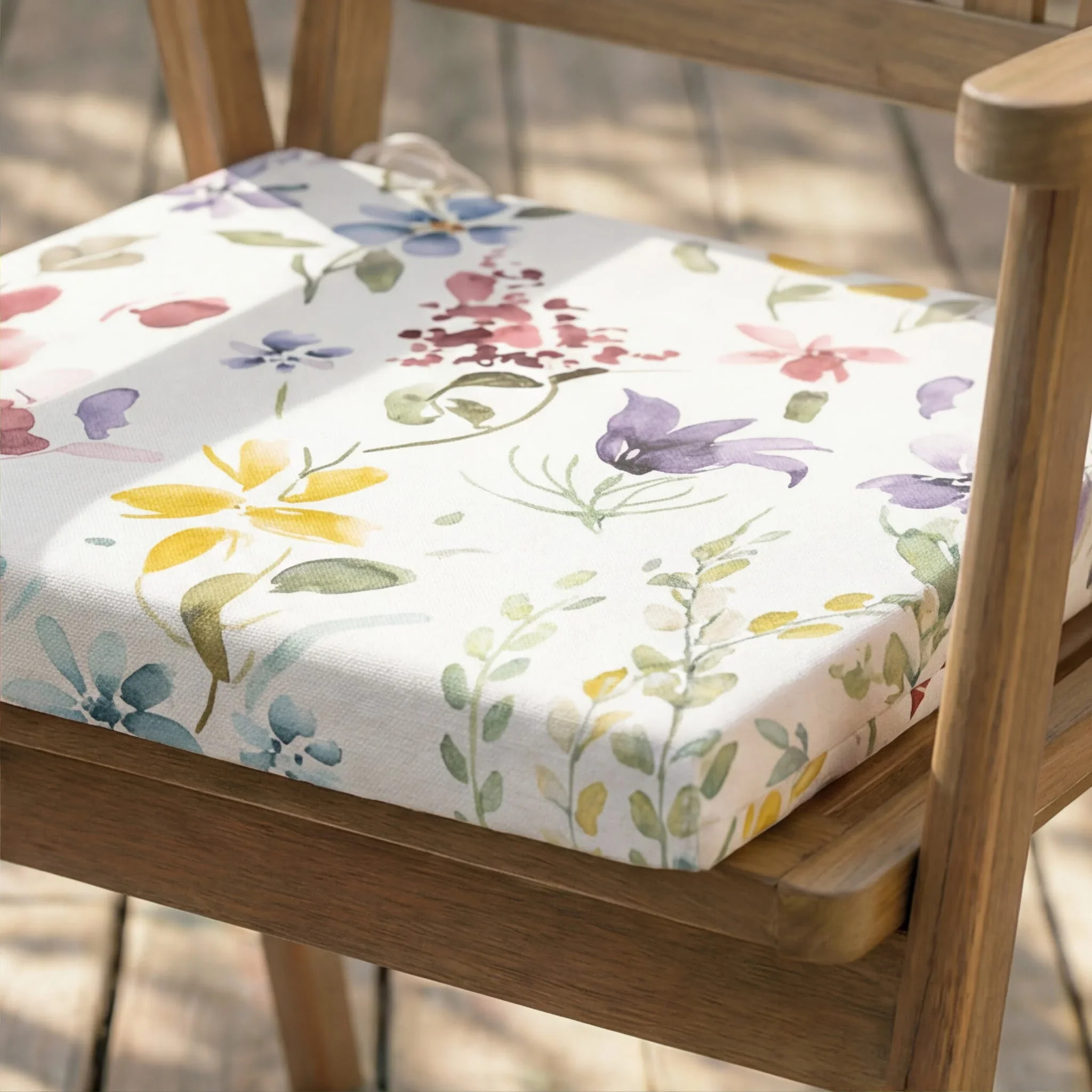 Coussin de siège rembourré 0120-415 40x40x5 cm