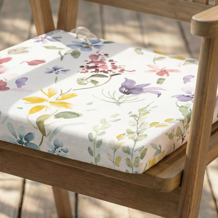 Coussin de siège rembourré 0120-415 40x40x5 cm