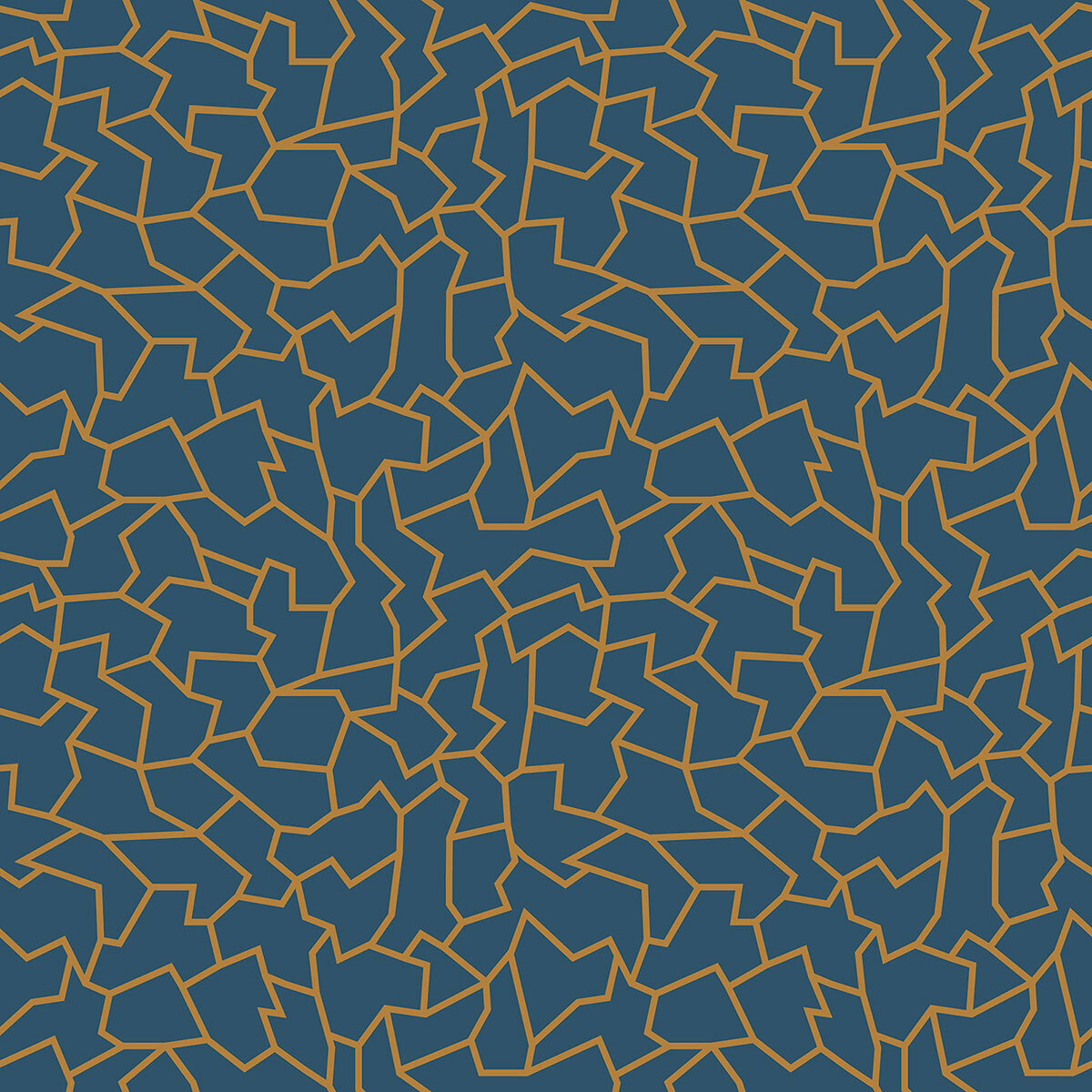 Papier peint , puzzle gasby Bleu