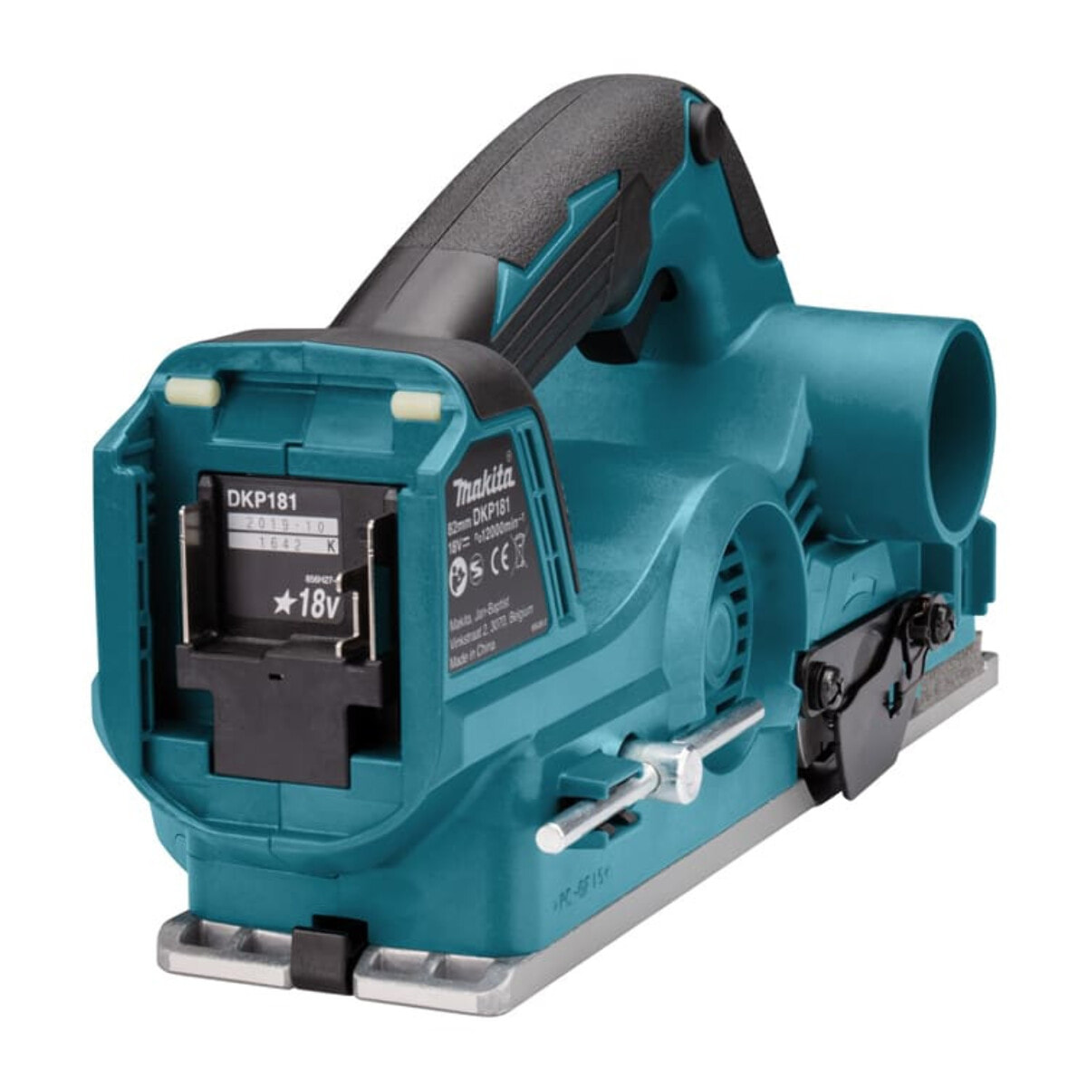 Rabot 18V Li-Ion 82 mm - MAKITA - Sans batterie, ni chargeur - MakPac - DKP181ZJ