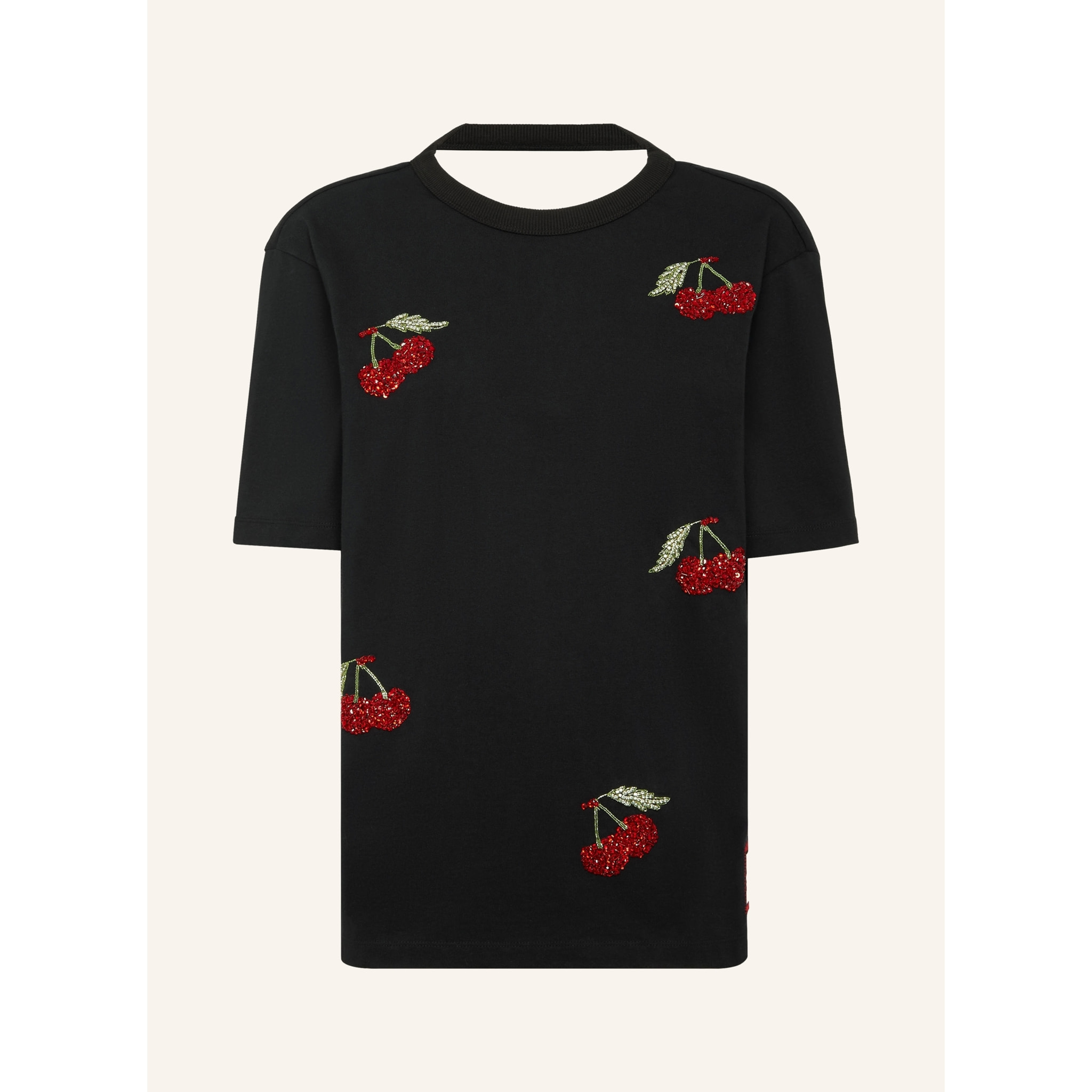 PHILIPP PLEIN Camiseta Hombre Fit CHERRIES