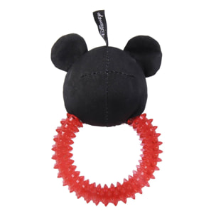 Aro mordedor tpr para perros diseño mickey